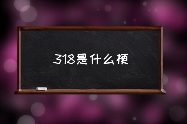 318是什么梗 318是什么意思？