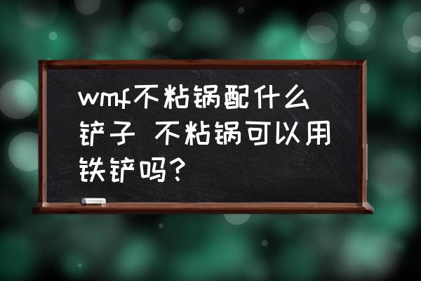 wmf不粘鍋配什么鏟子 不粘鍋可以用鐵鏟嗎？
