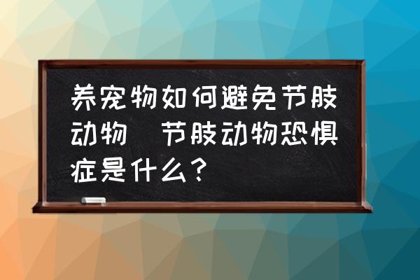 養(yǎng)寵物如何避免節(jié)肢動(dòng)物(節(jié)肢動(dòng)物恐懼癥是什么？)